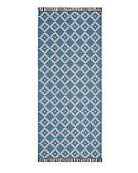 Kunststoffteppiche - Der Horred-Teppich Leia (blau)