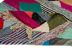 Marockansk Boucherouite-matta 145 x 250 cm