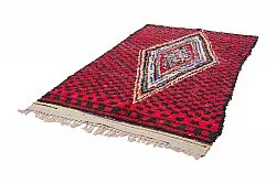 Tapis berbère marocain Boucherouite 255 x 145 cm