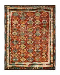 Orientalischer Kelim-Teppich 403 x 318 cm