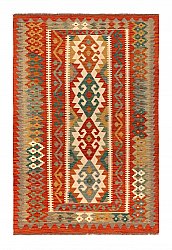Kelim-teppe Afghansk 194 x 127 cm