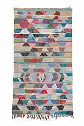 Tapis Marocain Berbère Boucherouite 250 x 130 cm