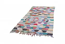 Tapis Marocain Berbère Boucherouite 250 x 130 cm