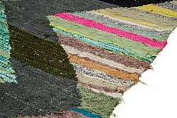 Tapis berbère marocain Boucherouite 145 x 260 cm