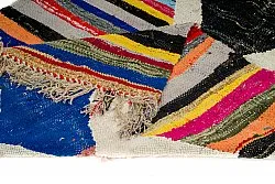 Marockansk Boucherouite-matta 135 x 270 cm