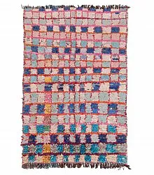 Tapis Marocain Berbère Boucherouite 195 x 130 cm