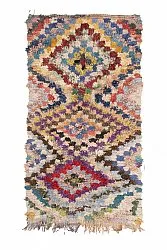 Tapis Marocain Berbère Boucherouite 230 x 125 cm