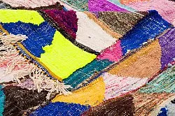 Marokkanischer Berber Teppich Boucherouite 135 x 290 cm