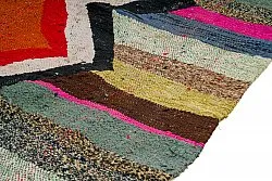 Marockansk Boucherouite-matta 130 x 260 cm