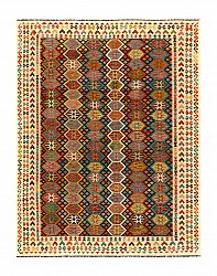 Kelim-teppe Afghansk 391 x 308 cm