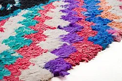 Marokkanischer Berber Teppich Boucherouite 250 x 155 cm