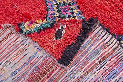 Marokkanischer Berber Teppich Boucherouite 345 x 175 cm