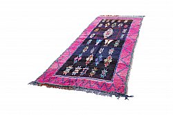 Marokkanischer Berber Teppich Boucherouite 315 x 130 cm