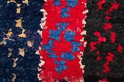 Marokkanischer Berber Teppich Boucherouite 135 x 205 cm