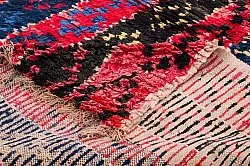 Marokkanischer Berber Teppich Boucherouite 135 x 205 cm