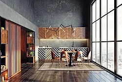 Tapis Wilton - Mytos (beige/blanc)