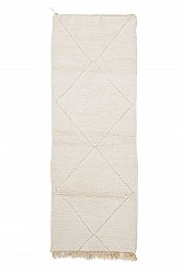 Kelim-teppe Marokkansk Beni Ourain 240 x 85 cm
