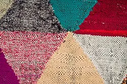 Marockansk Boucherouite-matta 130 x 280 cm