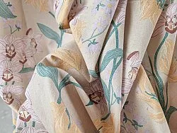 Vorhänge - Baumwollvorhang - Florina (rosa)