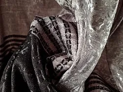 Rideau - Ayla (noir/gris)