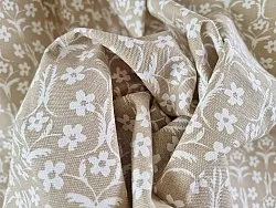 Vorhänge - Baumwollvorhang Sari (sand)