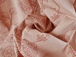 Rideaux - Rideau en coton Minna (rose)