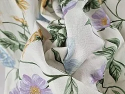 Vorhänge - Baumwollvorhang Dahlia (blau)