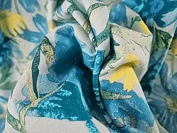 Vorhänge - Baumwollvorhang Cutie (blau)