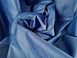 Rideaux - Rideau en velours Juliet (bleu)