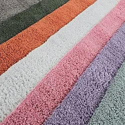 Hochflorteppiche - Combarro Solid Cotton Shaggy (taupe)