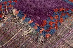 Marokkanische Berber Teppich Boucherouite 240 x 130 cm