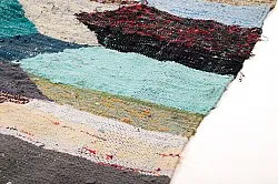 Tapis berbère marocain Boucherouite 145 x 295 cm