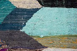 Tapis berbère marocain Boucherouite 145 x 295 cm