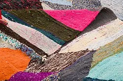 Tapis berbère marocain Boucherouite 145 x 295 cm