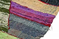 Tapis berbère marocain Boucherouite 140 x 250 cm