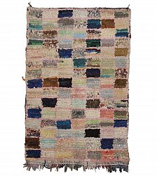 Marokkanische Berber Teppich Boucherouite 170 x 115 cm