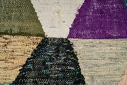 Tapis berbère marocain Boucherouite 150 x 305 cm