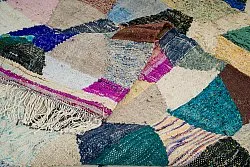 Tapis berbère marocain Boucherouite 150 x 305 cm