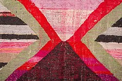 Marokkanischer Berber Teppich Boucherouite 135 x 245 cm