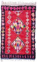 Marokkanischer Berber Teppich Boucherouite 255 x 165 cm