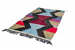 Marockansk Boucherouite-matta 135 x 240 cm