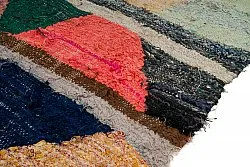 Tapis berbère marocain Boucherouite 135 x 270 cm