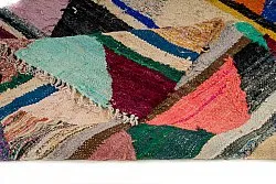Tapis berbère marocain Boucherouite 135 x 270 cm