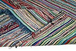 Tapis berbère marocain Boucherouite 150 x 340 cm