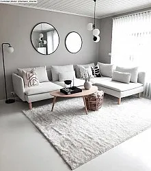 Hochflorteppiche - Cosy (weiß)