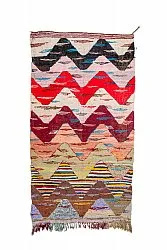 Marockansk Boucherouite-matta 160 x 295 cm