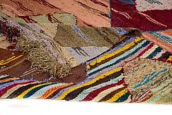 Marockansk Boucherouite-matta 160 x 295 cm