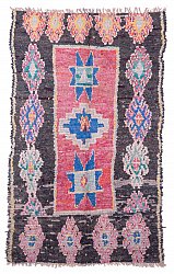 Marokkanische Berber Teppich Boucherouite 225 x 130 cm