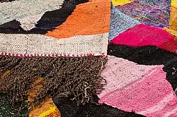 Marokkanischer Berber Teppich Boucherouite 150 x 305 cm