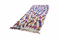 Marokkanischer Berber Teppich Boucherouite 280 x 105 cm